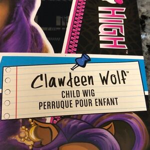 Monster High Clawdeen Wolf wig